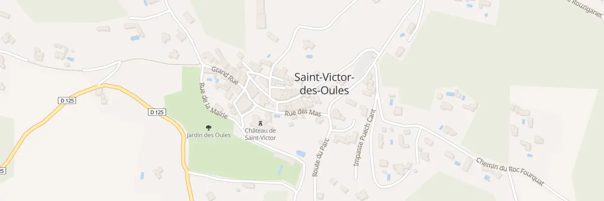 Plan du 46 Rue des Amandiers à Saint-Victor-des-Oules
