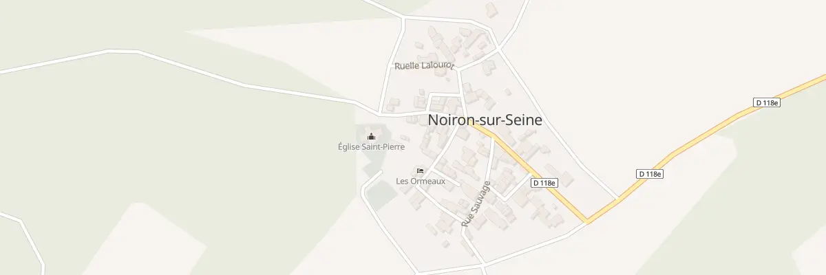 Plan du 4 Rue des Crots à Noiron-sur-Seine