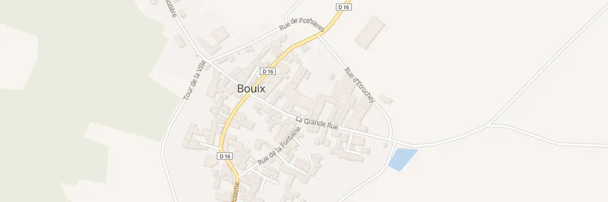 Plan du 9006 La Grande Rue à Bouix