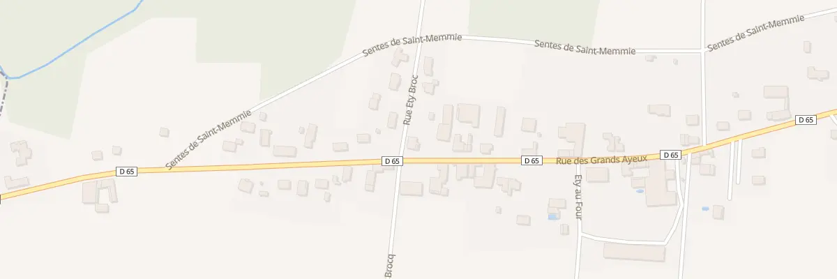Plan du 66 Rue des Grands Ayeux à Courtisols