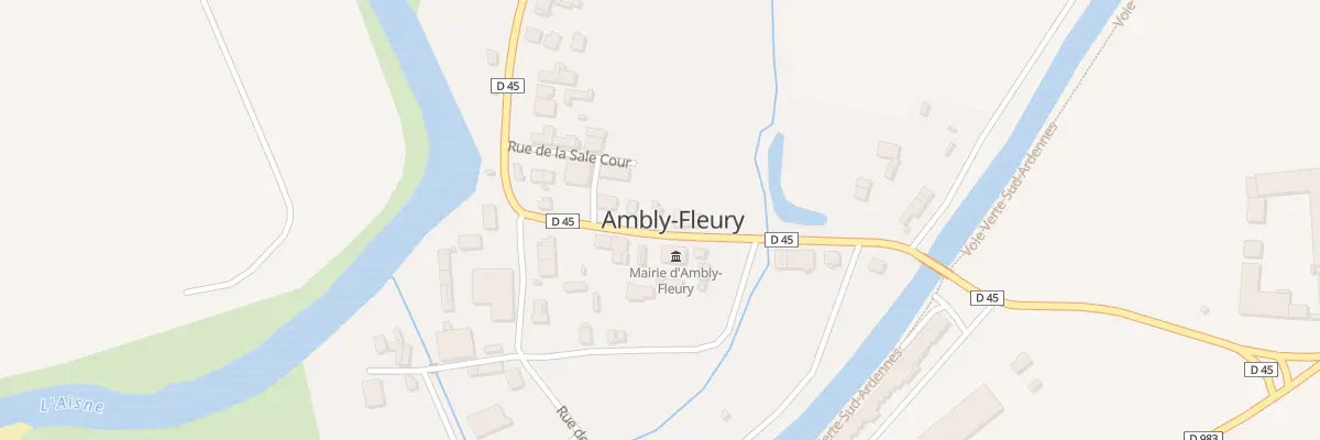 Plan du 6 Rue des Ponts à Ambly-Fleury