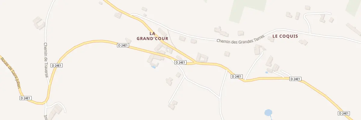 Plan du 3521 Rte de Saint Julien S Bibost à Montrottier