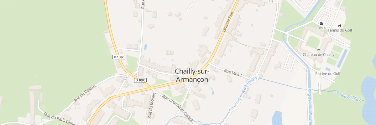 Plan du 52B Grande Rue à Chailly-sur-Armançon