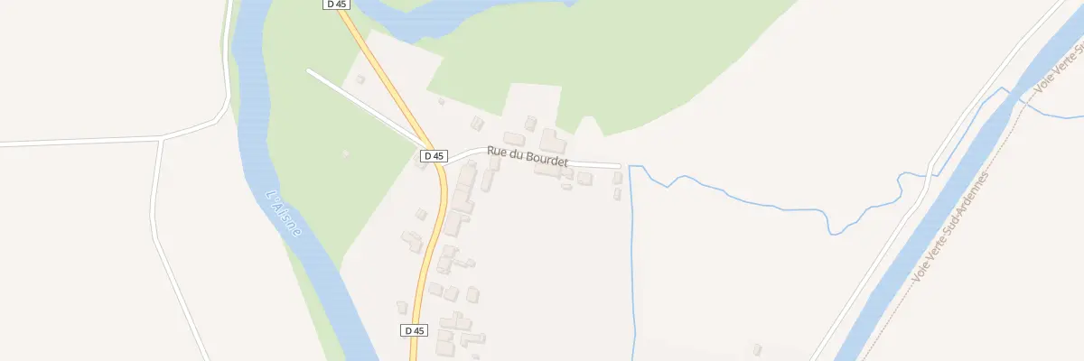 Plan du 2 Rue du Bourdet à Ambly-Fleury