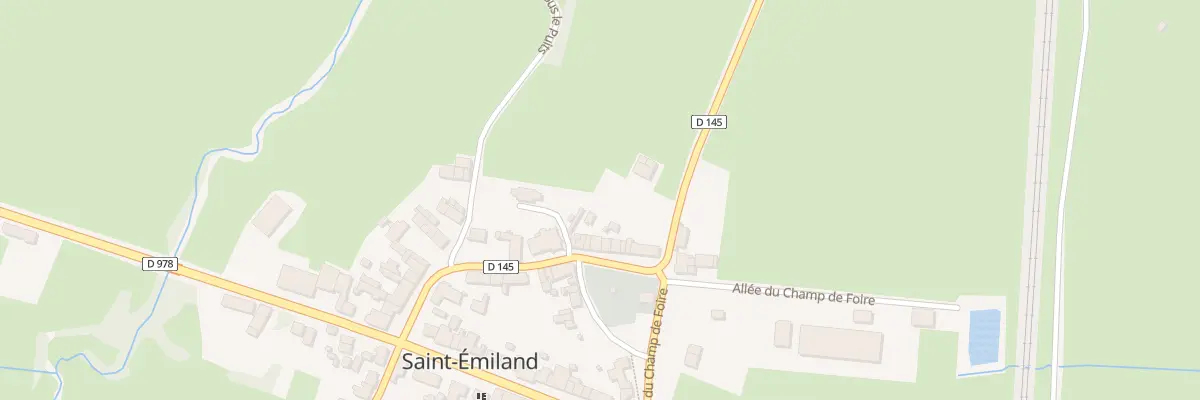 Plan du 21 Rue d’Épinac à Saint-Émiland