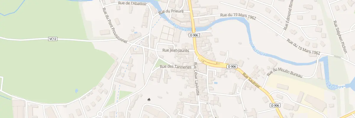 Plan du 5 Rue Saint Jacques à Arnay-le-Duc