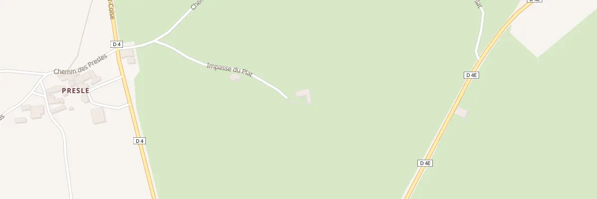 Plan du 245 Imp du Plat à Aveize