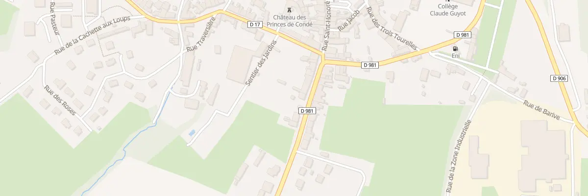 Plan du 16 Rue Jacques Seure à Arnay-le-Duc