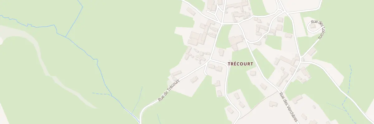 Plan du 23 Rue de Trécourt à Matour