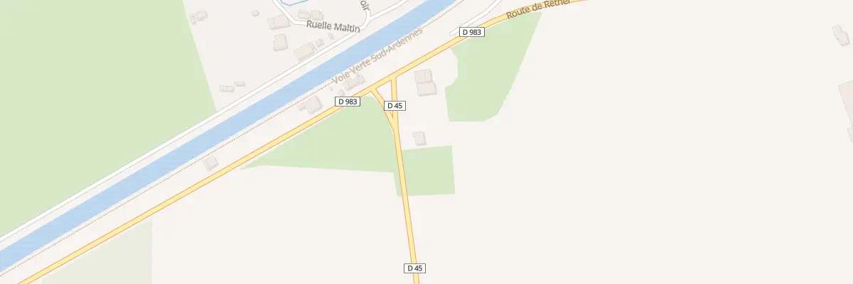 Plan du 1 Rte Route de Montlaurent à Ambly-Fleury