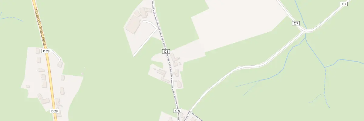 Plan du 28 Rue des Parriauds à Saint-Laurent-d’Andenay