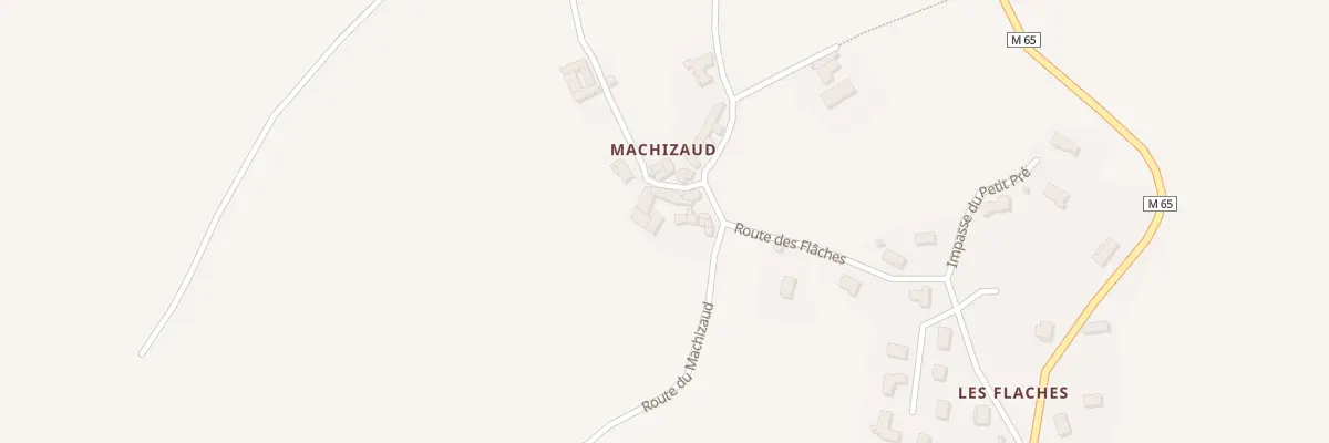 Plan du 5113 Machizaud à Marcenod
