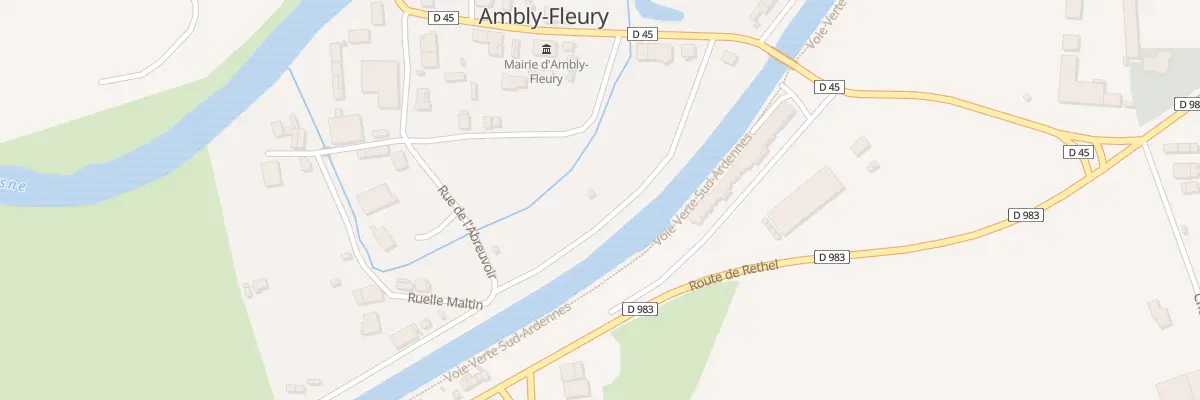 Plan du 5070 Ambly Le Village à Ambly-Fleury