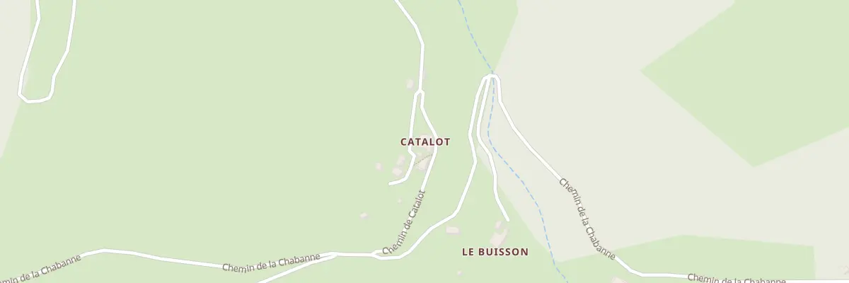 Plan du 85 Che de Catalot à Saint-Prix