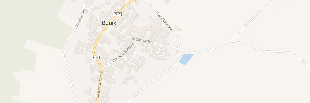 Plan du 9005 Rle du Lavoir à Bouix