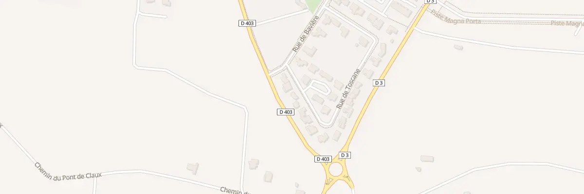 Plan du 45 Rue de Toscane à Manduel