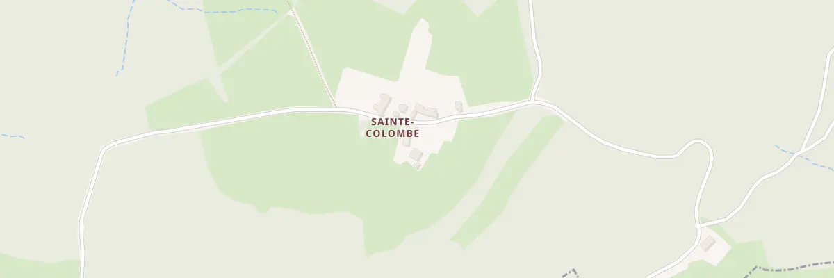 Plan du 1 Sainte Colombe à Saint-Martin-de-Salencey