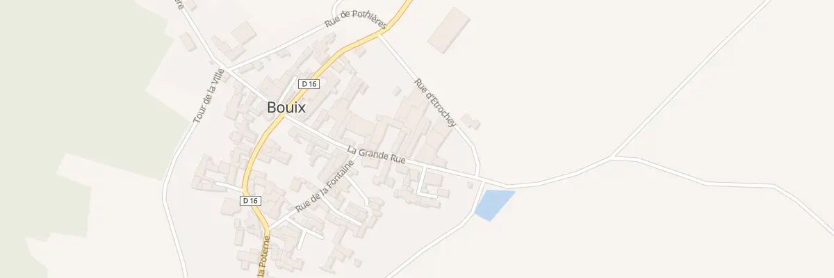Plan du 9020 La Grande Rue à Bouix