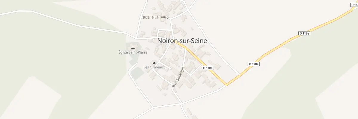 Plan du 3 Rue du Sauvage à Noiron-sur-Seine