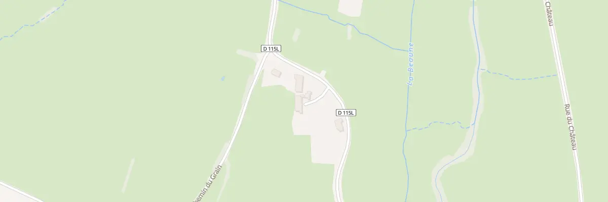 Plan du 3 Rte d’Arnay à Clomot