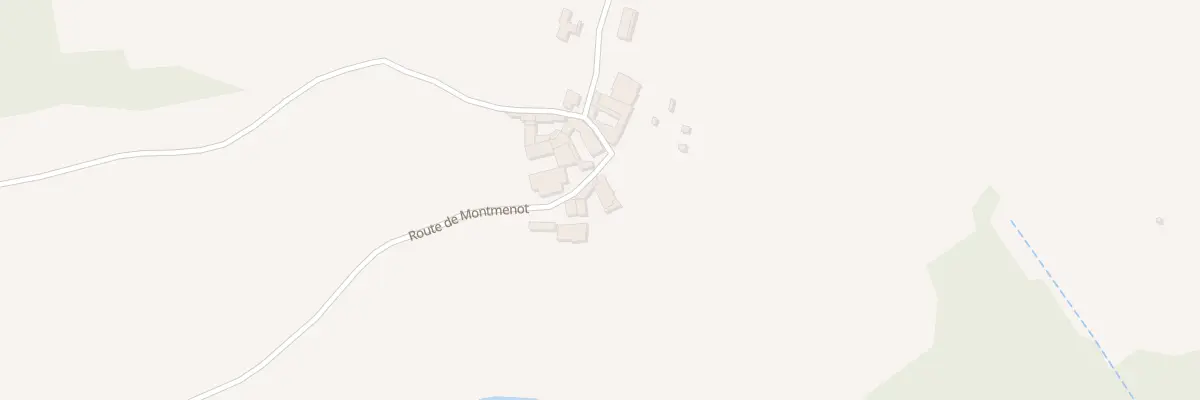 Plan du 1985 Rte de Montmenot à Ancy
