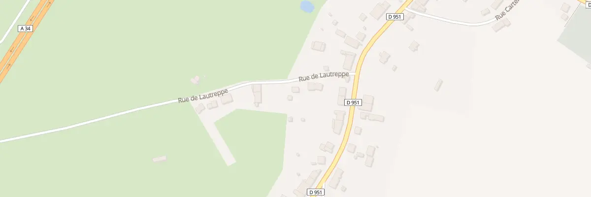 Plan du 5 Rue de Lautreppe à Saulces-Monclin