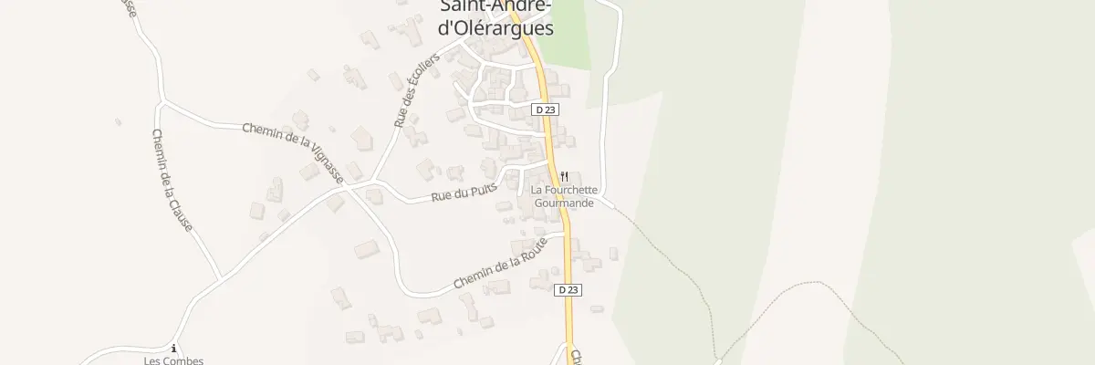 Plan du 5034 Av des Lavandières à Saint-André-d’Olérargues