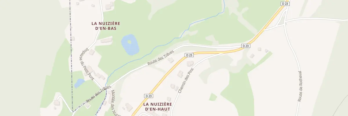 Plan du 2060 Rte de Lamure à Chénelette