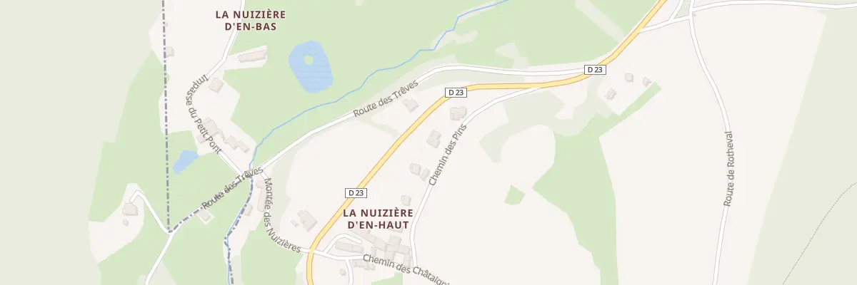 Plan du 120 Che des Pins à Chénelette