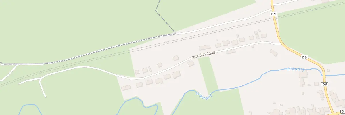 Plan du 5169 Le Paquis à Rouvroy-sur-Audry