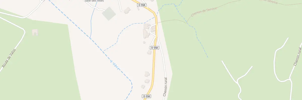 Plan du 10 Rte de Vallon à Saint-Maurice-d’Ibie