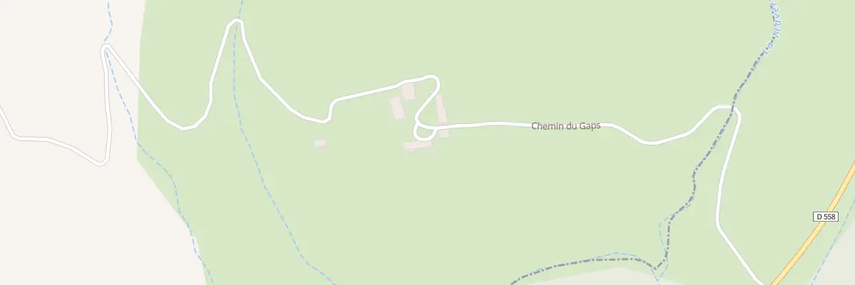 Plan du 385 Che du Gaps à Rochecolombe