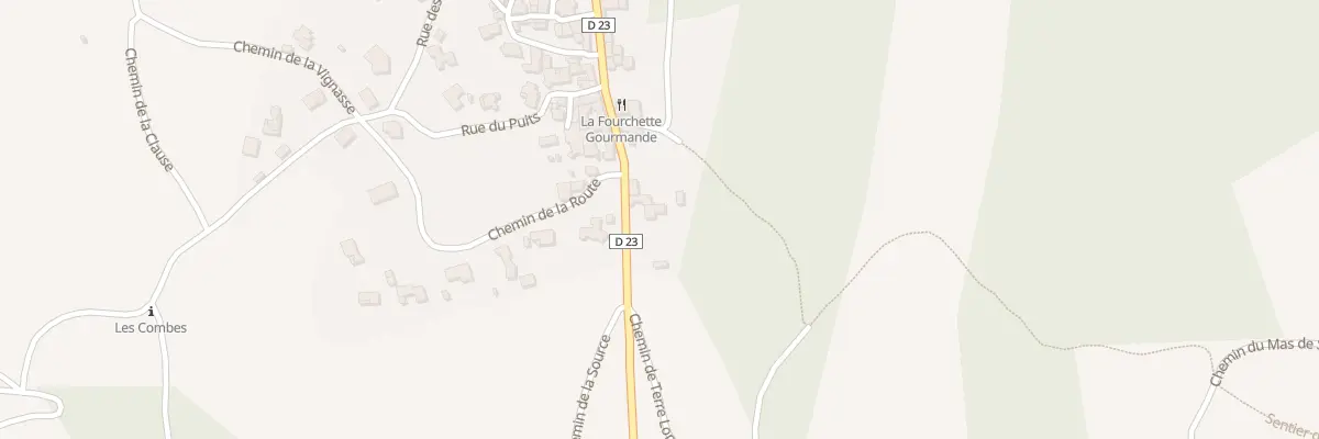 Plan du 5116 Av des Lavandières à Saint-André-d’Olérargues