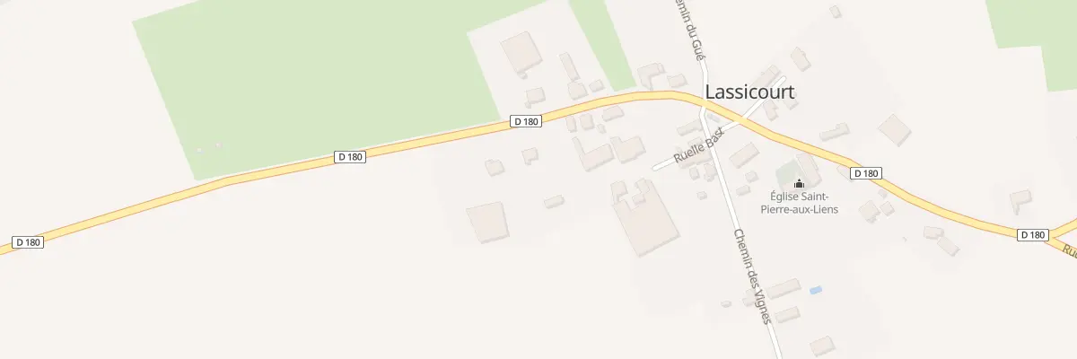 Plan du 4 Rue Principale à Lassicourt