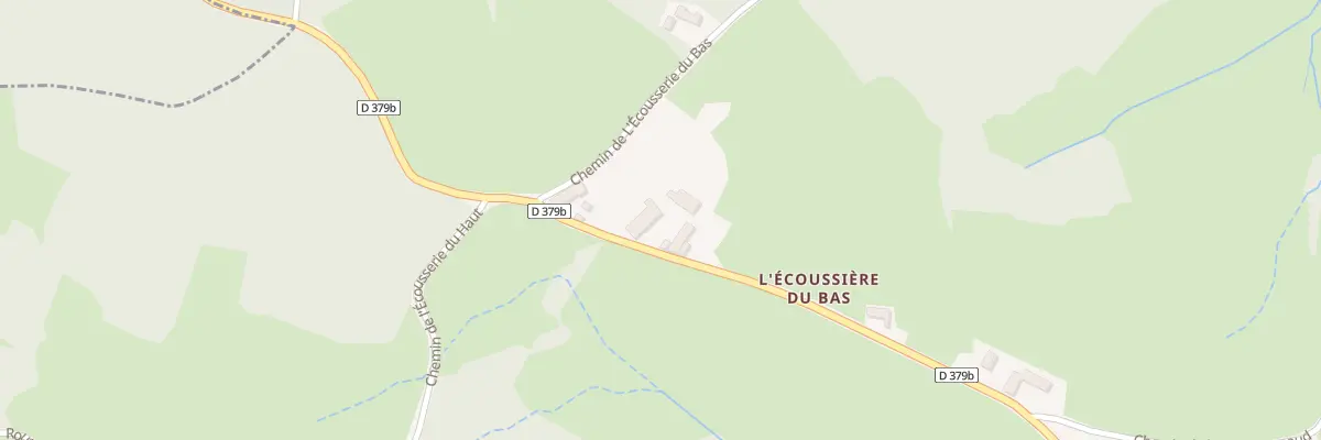 Plan du 5003 L’Ecousserie du Bas à Sivignon