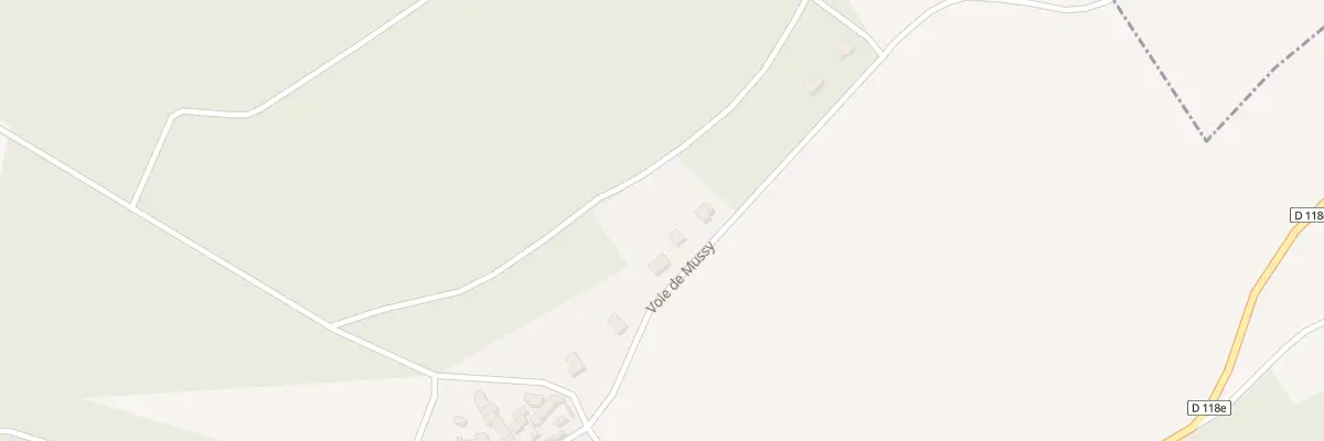 Plan du 4 Voie de Mussy à Noiron-sur-Seine