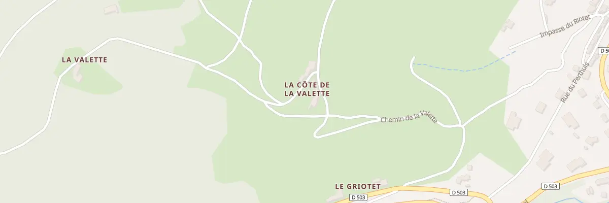 Plan du 512 Che de la Valette à Saint-Sauveur-en-Rue