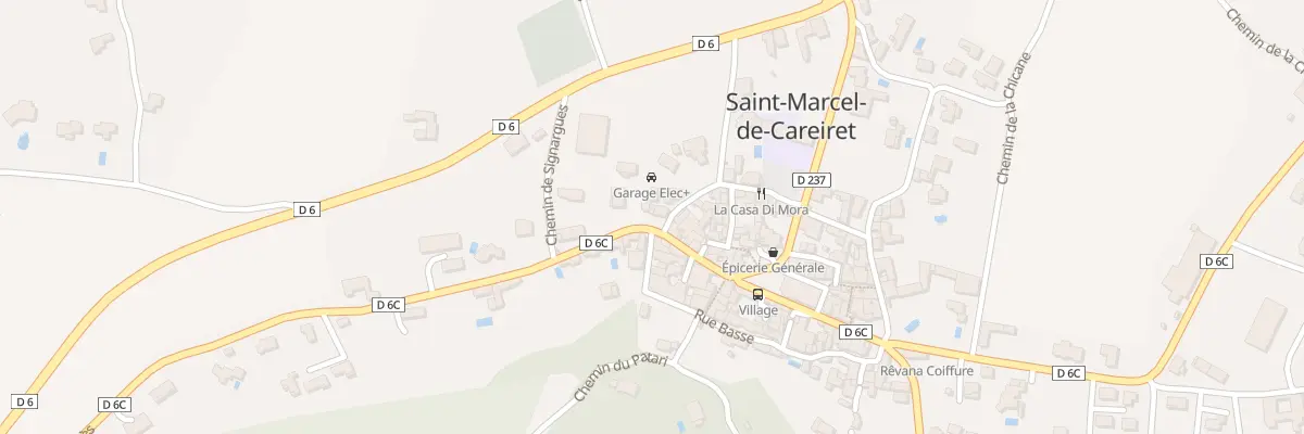 Plan du 5079 Rte d’Uzès à Saint-Marcel-de-Careiret