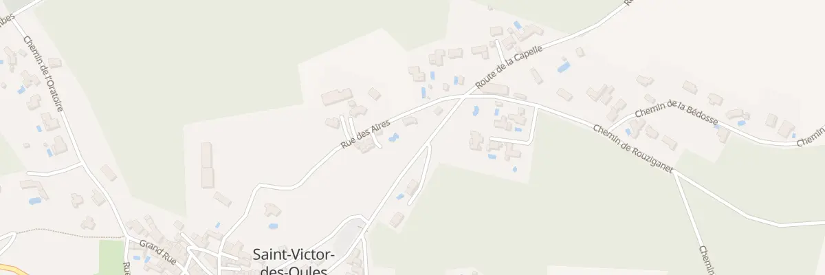 Plan du 354 Rue des Aires à Saint-Victor-des-Oules