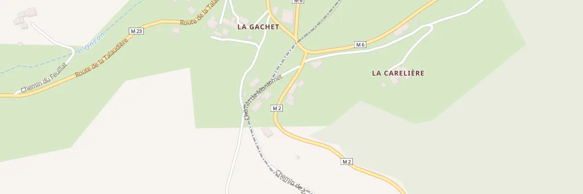 Plan du 1884 Rte de la Gachet à Valfleury