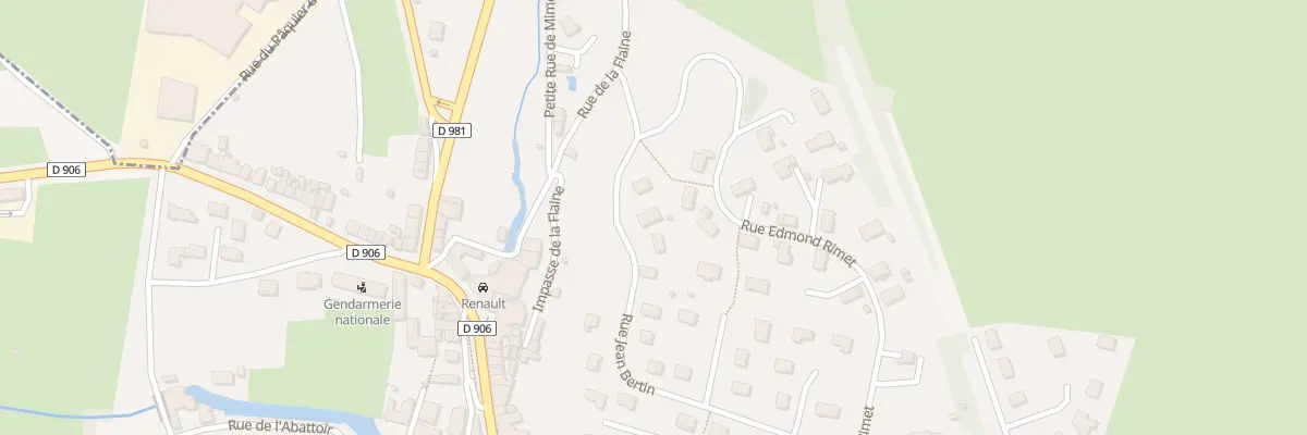 Plan du 32 Rue Jean Bertin à Arnay-le-Duc