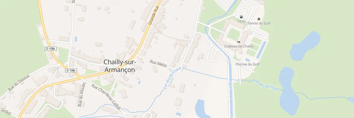 Plan du 14B Rue du Dessous à Chailly-sur-Armançon