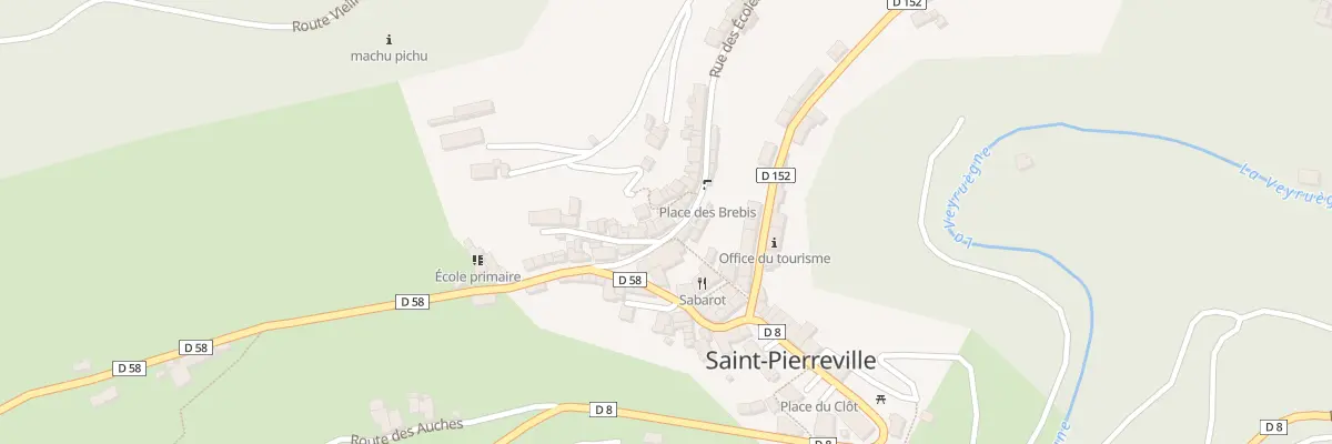 Plan du 5069 Le Bourg à Saint-Pierreville