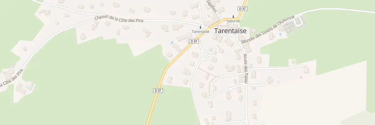Plan du 4 Che de la Lumiere du Matin à Tarentaise
