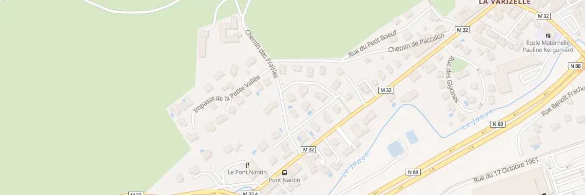 Plan du 9 Rue René Cassin à Saint-Chamond