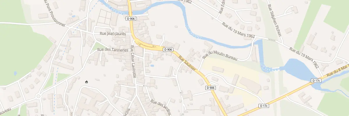 Plan du 21 Rue Saulnier à Arnay-le-Duc