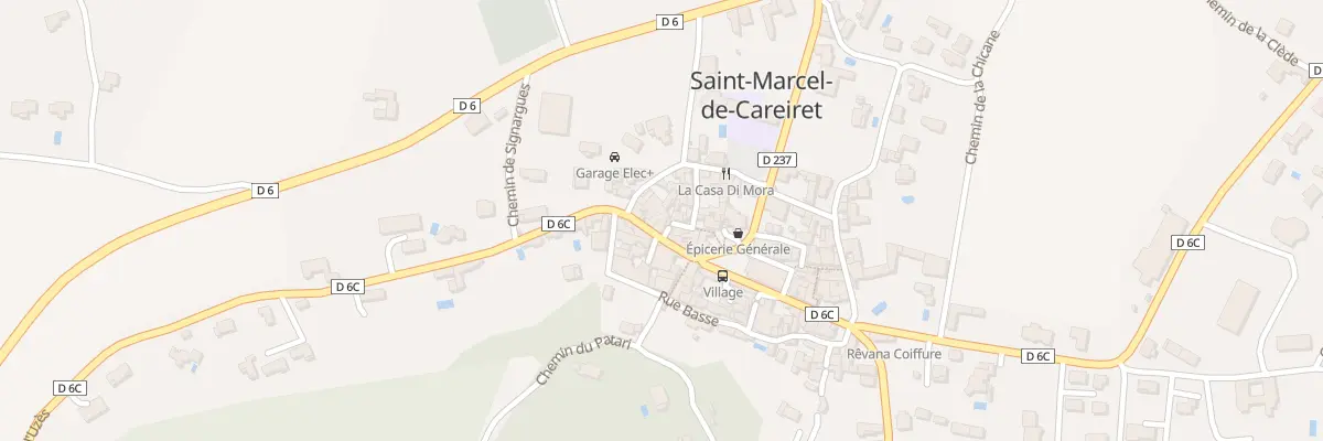 Plan du 5029 Rte d’Uzès à Saint-Marcel-de-Careiret