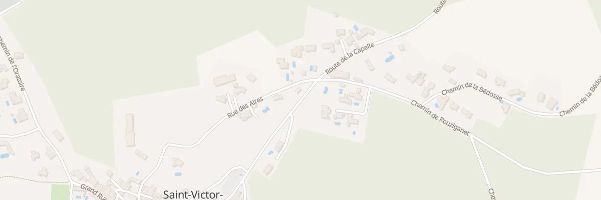 Plan du 364 Rue des Aires à Saint-Victor-des-Oules