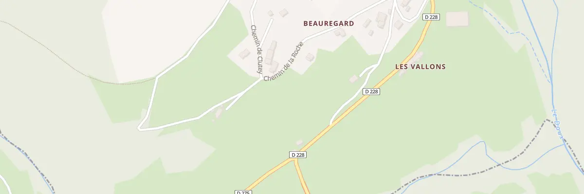 Plan du 5196 Beauregard à Labatie-d’Andaure