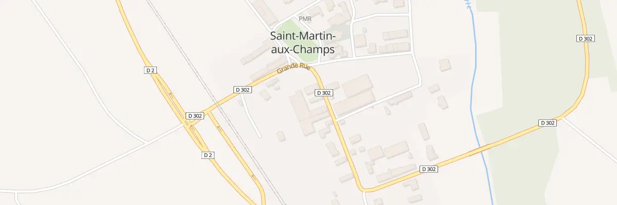 Plan du 7 Rue Grande Rue à Saint-Martin-aux-Champs
